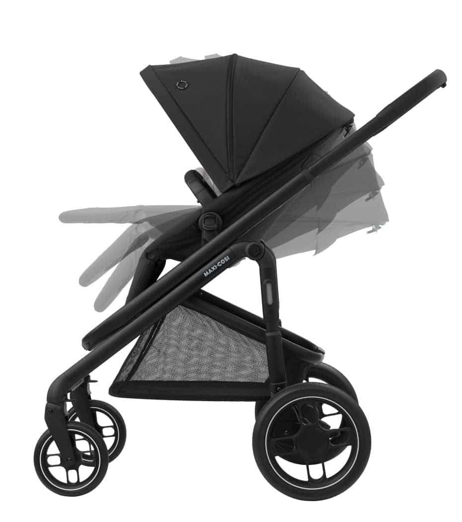 Maxi Cosi - Mc Plaza Plus Essential Black (Black Frame & Black Leather)
