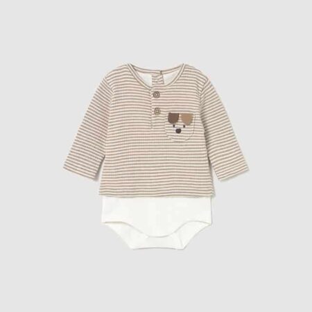 Mayoral - Bodysuit shirt - H. Cookie