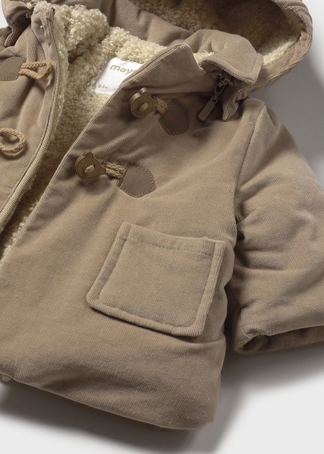 Mayoral - Corduroy trench coat - Soil