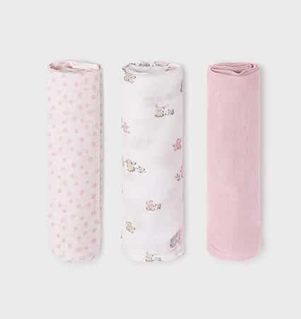 Mayoral - Gauze set - Baby Rose
