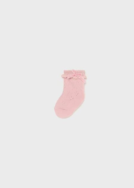Mayoral - Knit detail socks - Baby Rose