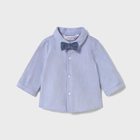 Mayoral - L/s shirt - Artic blue