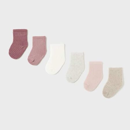 Mayoral - Set of 6 socks - Roses