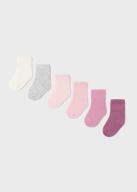 Mayoral - Set van 6 sokjes - Roze