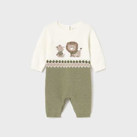 Mayoral - Tricot romper - Green