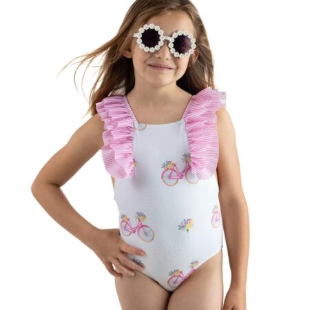 Meia Pata - Amalfi badpak fiets- roze