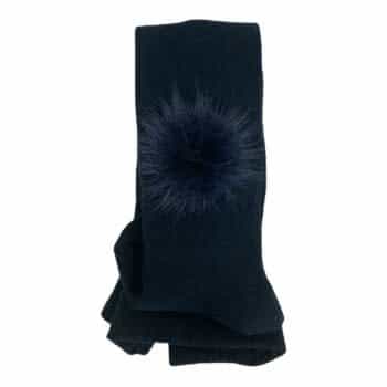 Meia Pata - Kousenbroek Blauw Met Pompom
