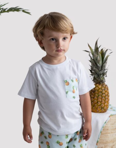 Meia Pata - T-shirt - Pineappel