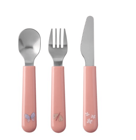 Mepal - Little Dutch - Kinderbestek 3Delig - Flowers&Butterflies