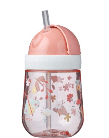Mepal - Little Dutch - Rietjesbeker 300ml - Flowers&Butterflies
