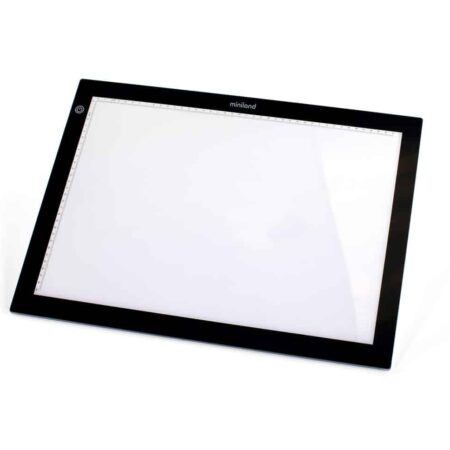 Miniland - A3 LIGHTPAD 47x35x0,5cm, met microUSB kabel, 3+