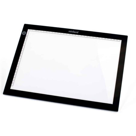 Miniland - A4 LIGHTPAD 36x27x0,5cm, met microUSB kabel, 3+