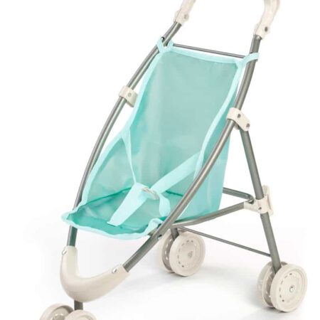 Miniland - POPPENBUGGY 52cm, opvouwbaar, aluminium en waterdicht textiel, 3+