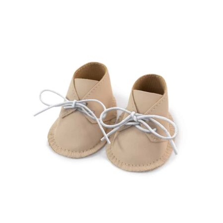 Miniland - SCHOENEN voor pop jongen/meisje 38cm, beige, 3+
