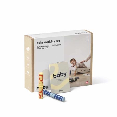 Modu - Activity Toy - BabySet Sand Grey / Honey Yellow
