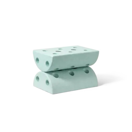 Modu - Activity Toy - Kids Stool Ocean Mint / Forest Green
