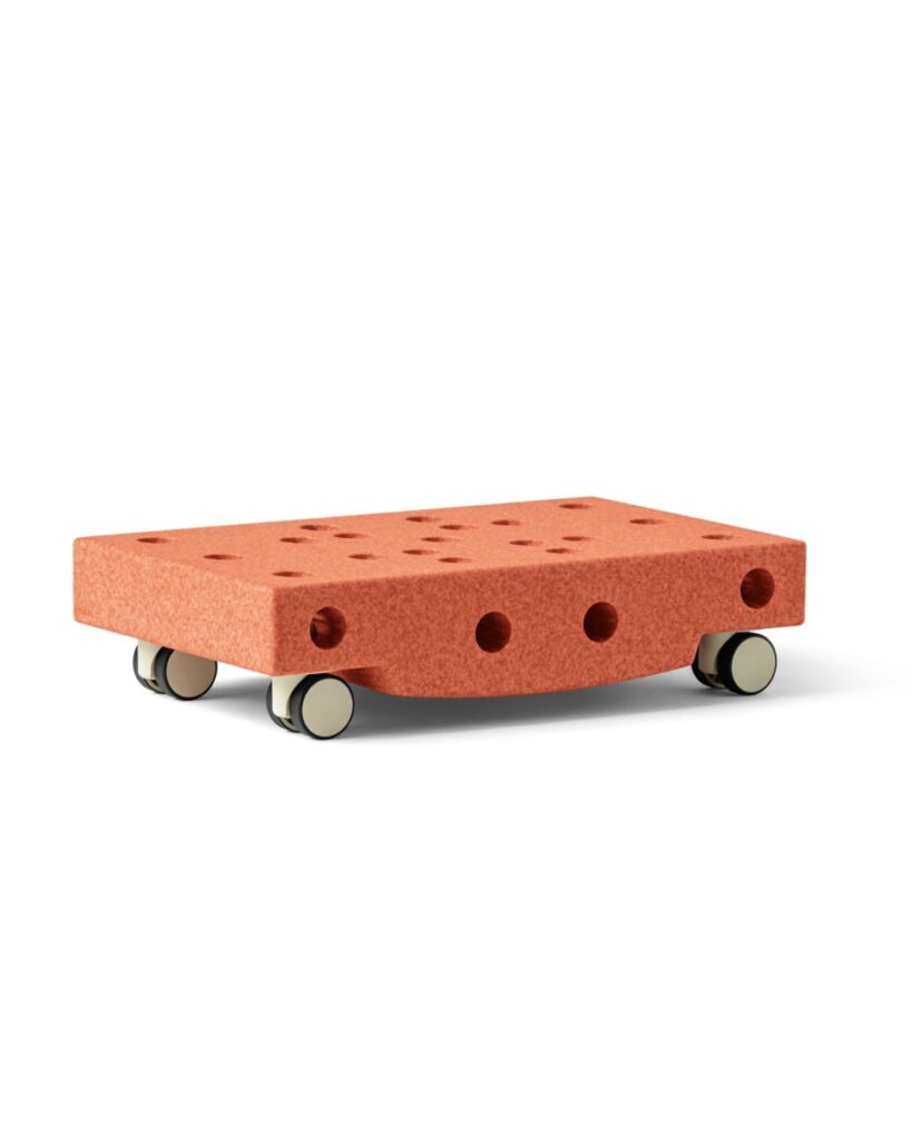 Modu - Activity toy - Scooter Board Burnt Orange / Dusty
