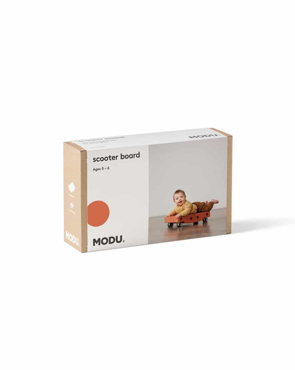 Modu - Activity toy - Scooter Board Burnt Orange / Dusty