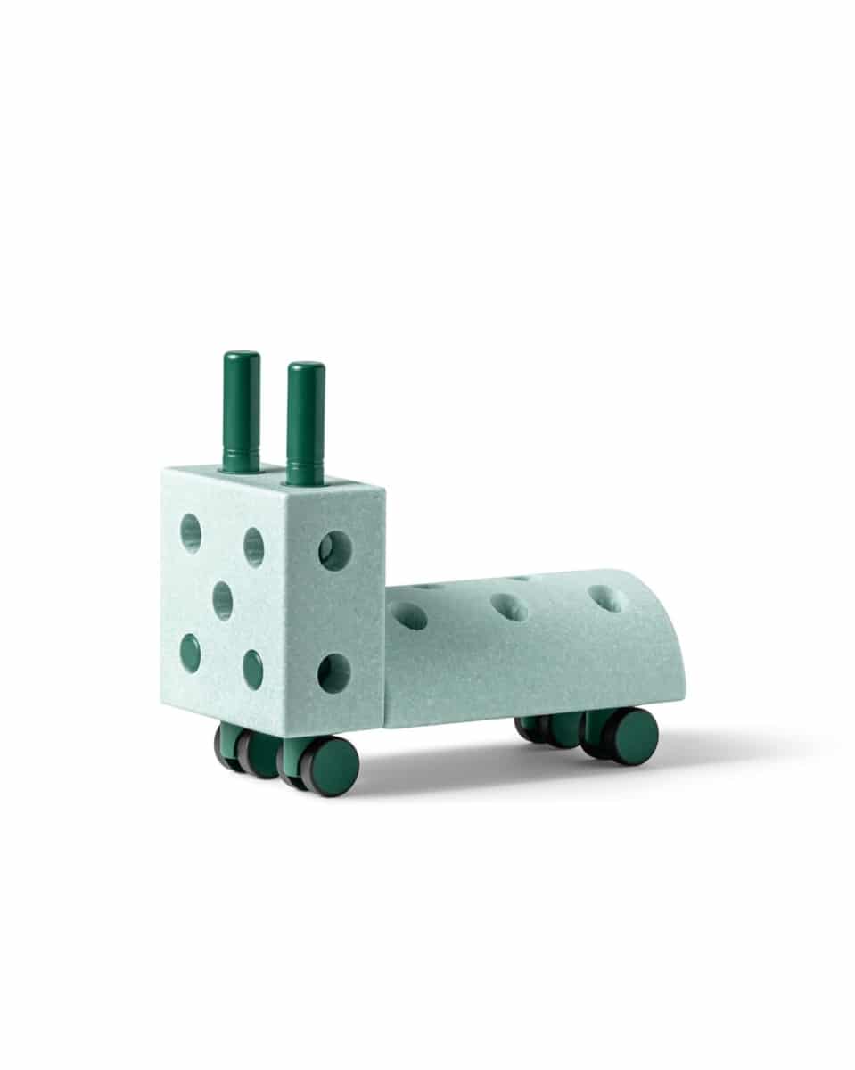 Modu - Activity toy - Tiny Ride Ocean Mint / Forest Gree