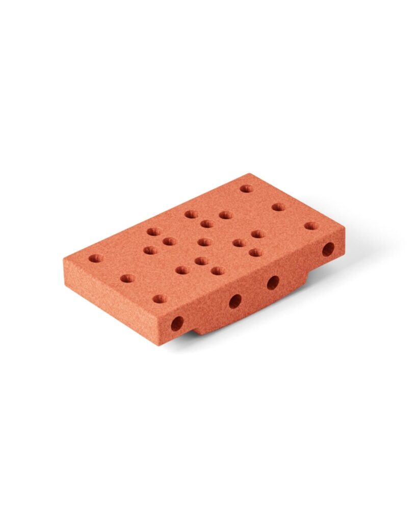 Modu - Blokken Basis gebogen Burnt Orange