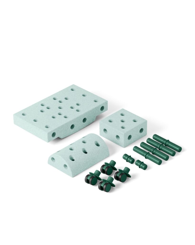 Modu - Curiosity Set Ocean Mint / Forest Green