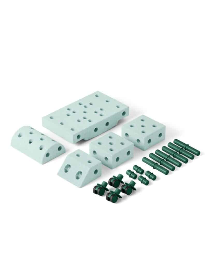 Modu - Explorer Set Ocean Mint / Forest Green