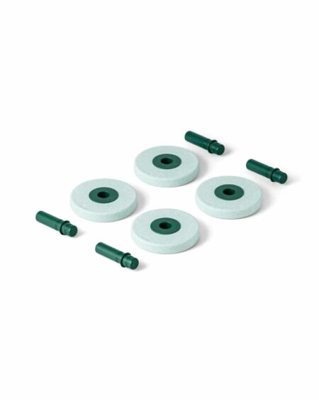 Modu - Foam wielen Ocean Mint / Forest Green