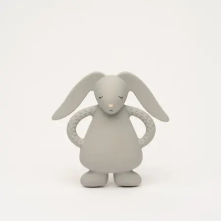 Moonie - Teether Bunny Silver