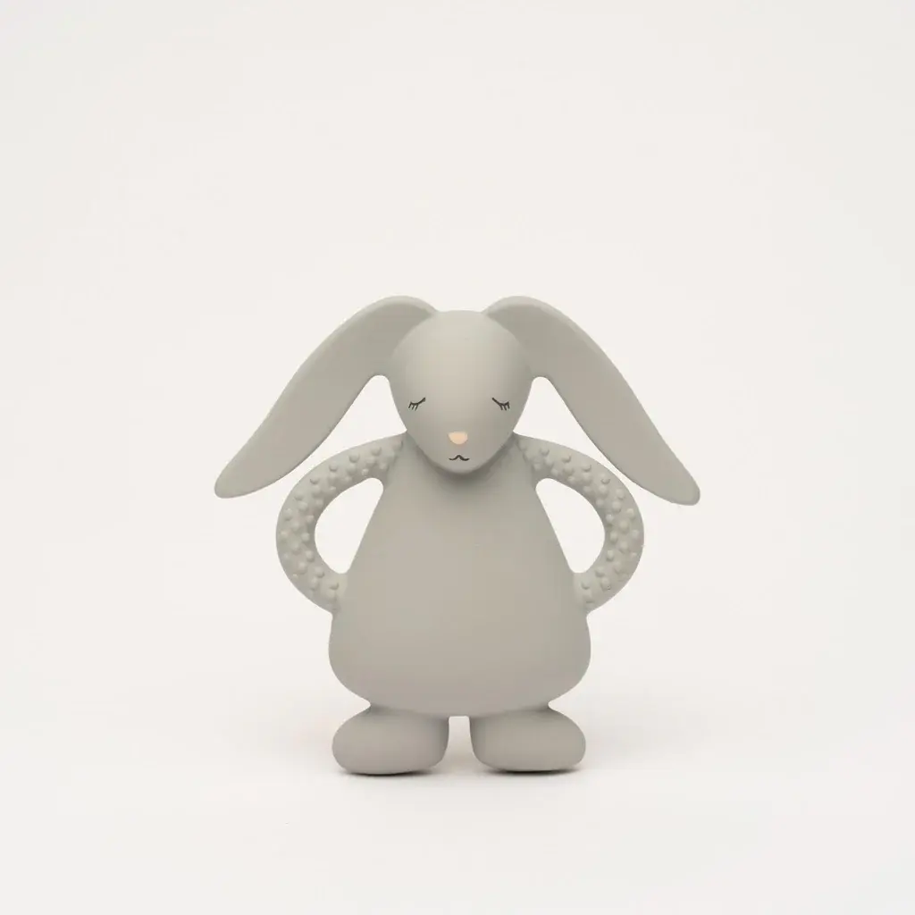Moonie - Teether Bunny Silver