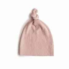Mushie - Baby Beanie - Blush