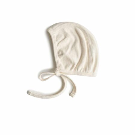 Mushie - Baby Bonnet - Ivory