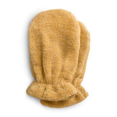 Mushie - Bath Mitt 2-Pack - Fall Yellow