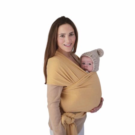 Mushie - Carrier Wrap - Mustard Melange