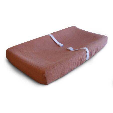 Mushie - Changing Pad Cover - Cedar