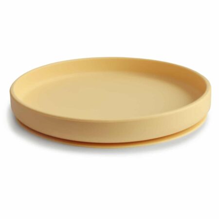 Mushie - Classic Silicone Plate - Daffodil