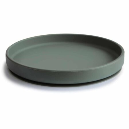 Mushie - Classic Silicone Plate - Dried Thyme
