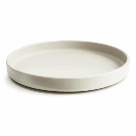 Mushie - Classic Silicone Plate - Ivory