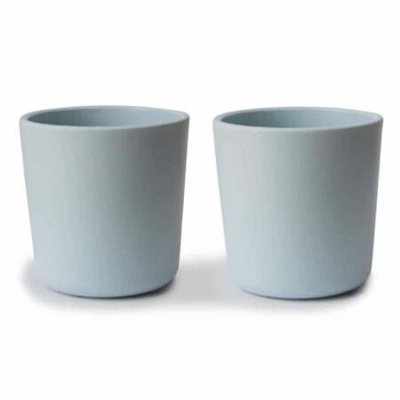 Mushie - Cup - Powder Blue (2 Pcs)