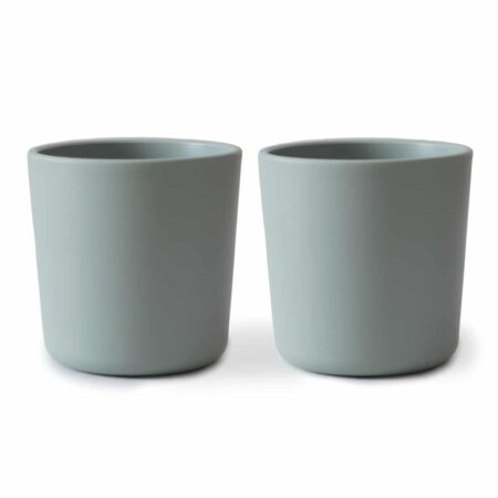 Mushie - Cup - Sage (2 Pcs)