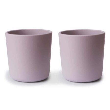 Mushie - Cup - Soft Lilac (2 Pcs)