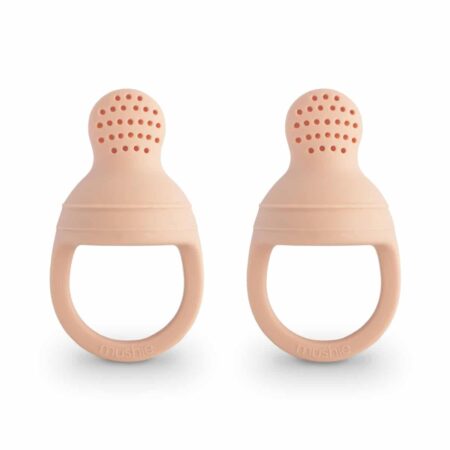 Mushie - Fresh Food Feeder Silicone 2-Pack - Blush