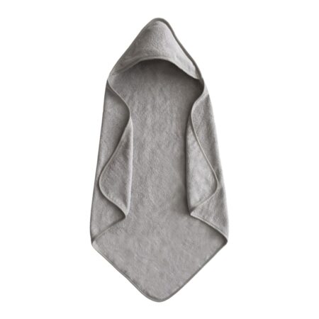 Mushie - Hooded Towel - Gray