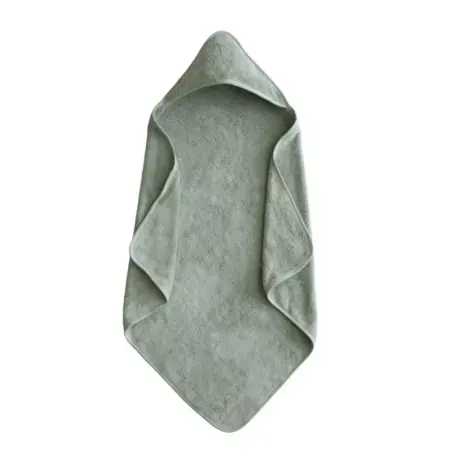 Mushie - Hooded Towel - Moss
