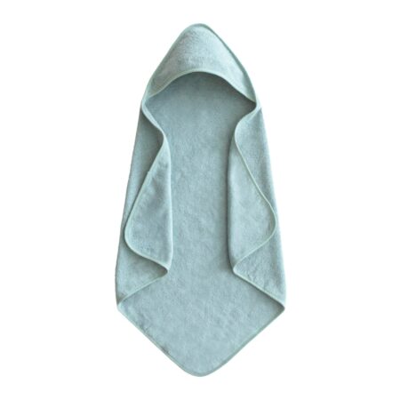 Mushie - Hooded Towel - Sea Mist