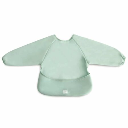 Mushie - Long Sleeve Bib - Roman Green