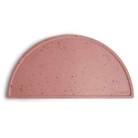 Mushie - Placemat - Confetti - Pink Powder