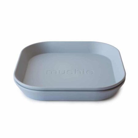 Mushie - Plates Square - Cloud (2 Pcs)