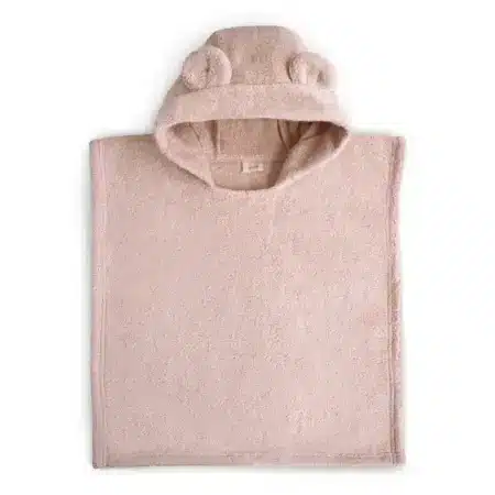 Mushie - Poncho Towel Bear - Blush