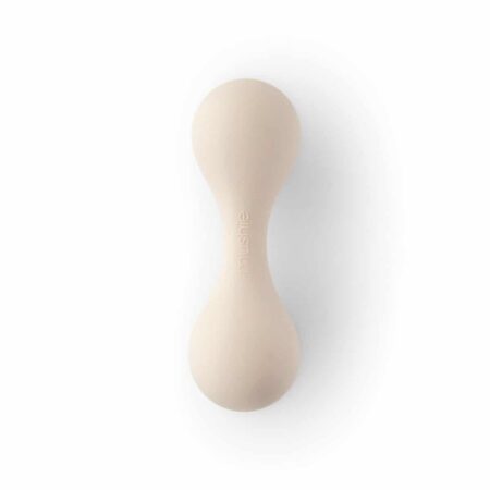 Mushie - Rattle Toy Silicone - Shifting Sands