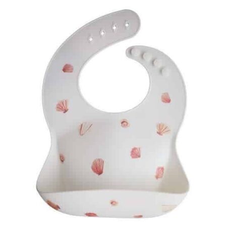 Mushie - Silicone Bibs - Sea Shells